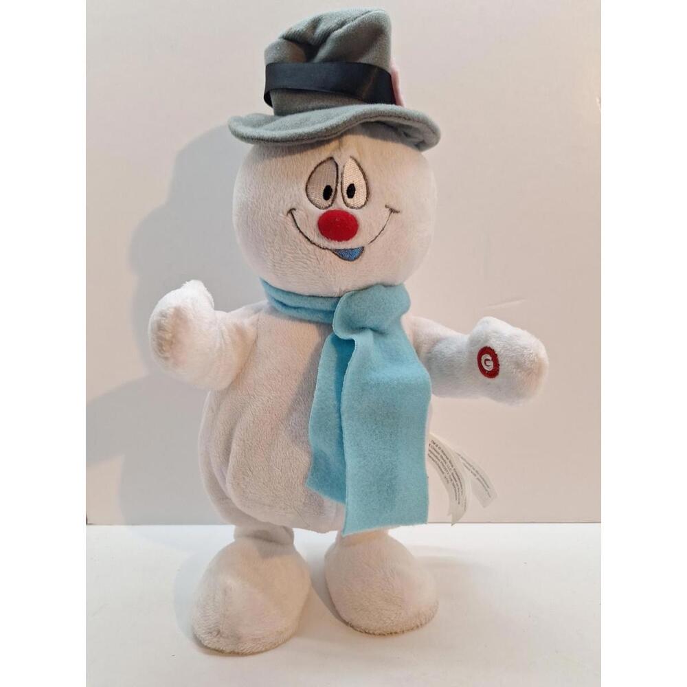 Old Cartoon Frosty - 13" Musical (TESTED) Jimmy Durante Sings Frosty The Snowman